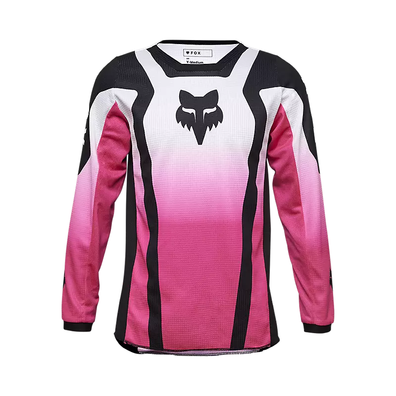 Fox Racing Youth Girls 180 Lean Long Sleeve Jersey BLK/PINK (33054285)