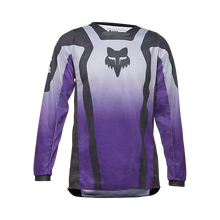 Load image into Gallery viewer, Fox Racing Youth Girls 180 Lean Long Sleeve Jersey BLK/PPL (33054367)