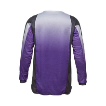 Load image into Gallery viewer, Fox Racing Youth Girls 180 Lean Long Sleeve Jersey BLK/PPL (33054367)