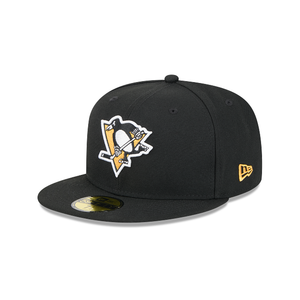 New Era Pittsburgh Penguins NHL Basic Collection 59Fifty Fitted (60646433)